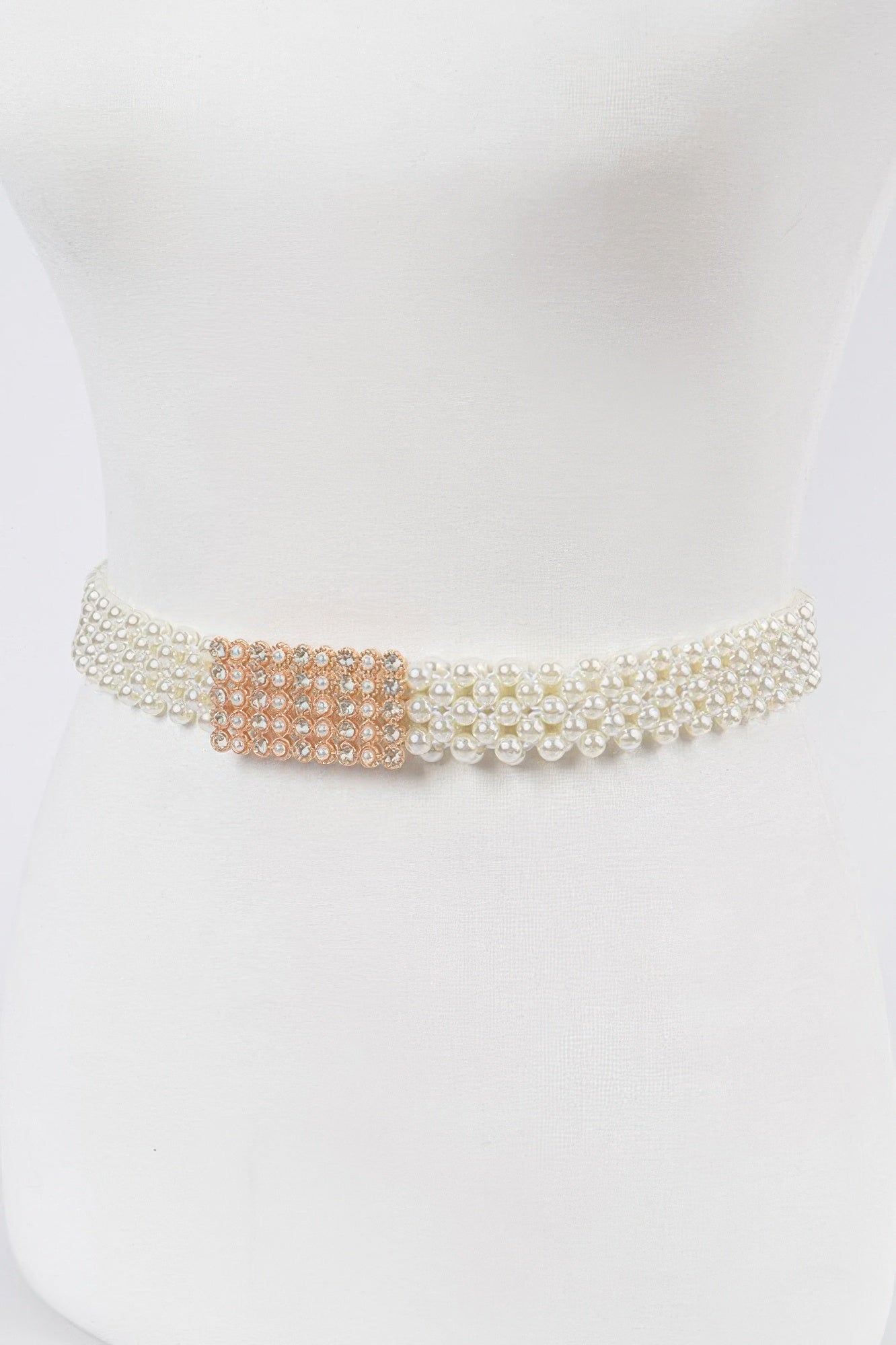 WOMEN'S BELT GRAMERCY Elastic Pearl New Collection BYMANYC ® New York