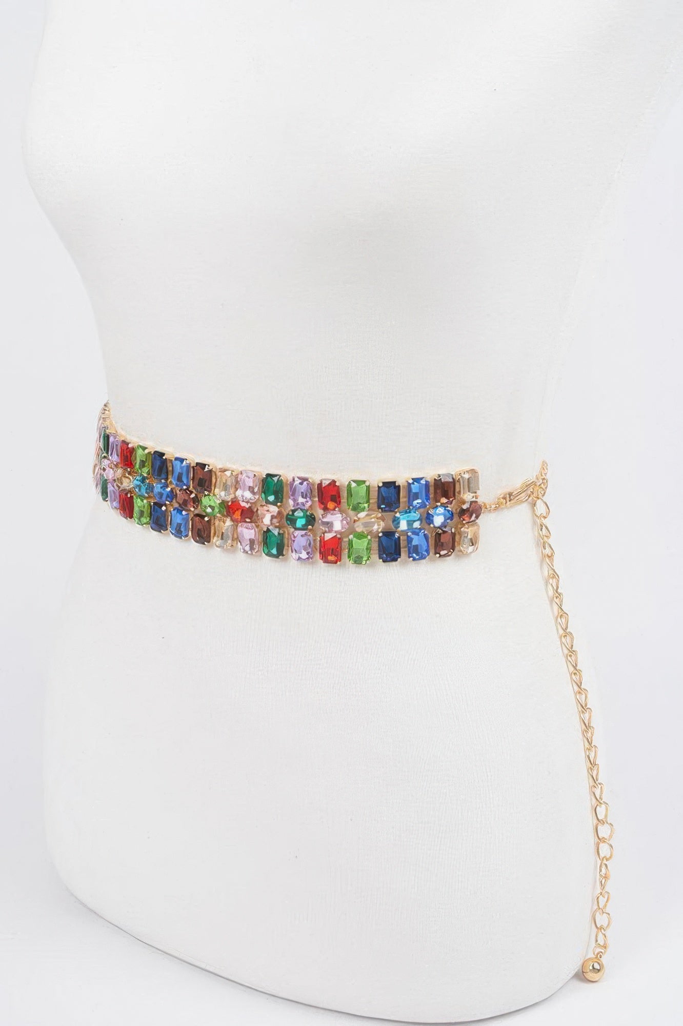 WOMEN'S BELT MADISON Multi Rhinestone New Collection BYMANYC ® New York