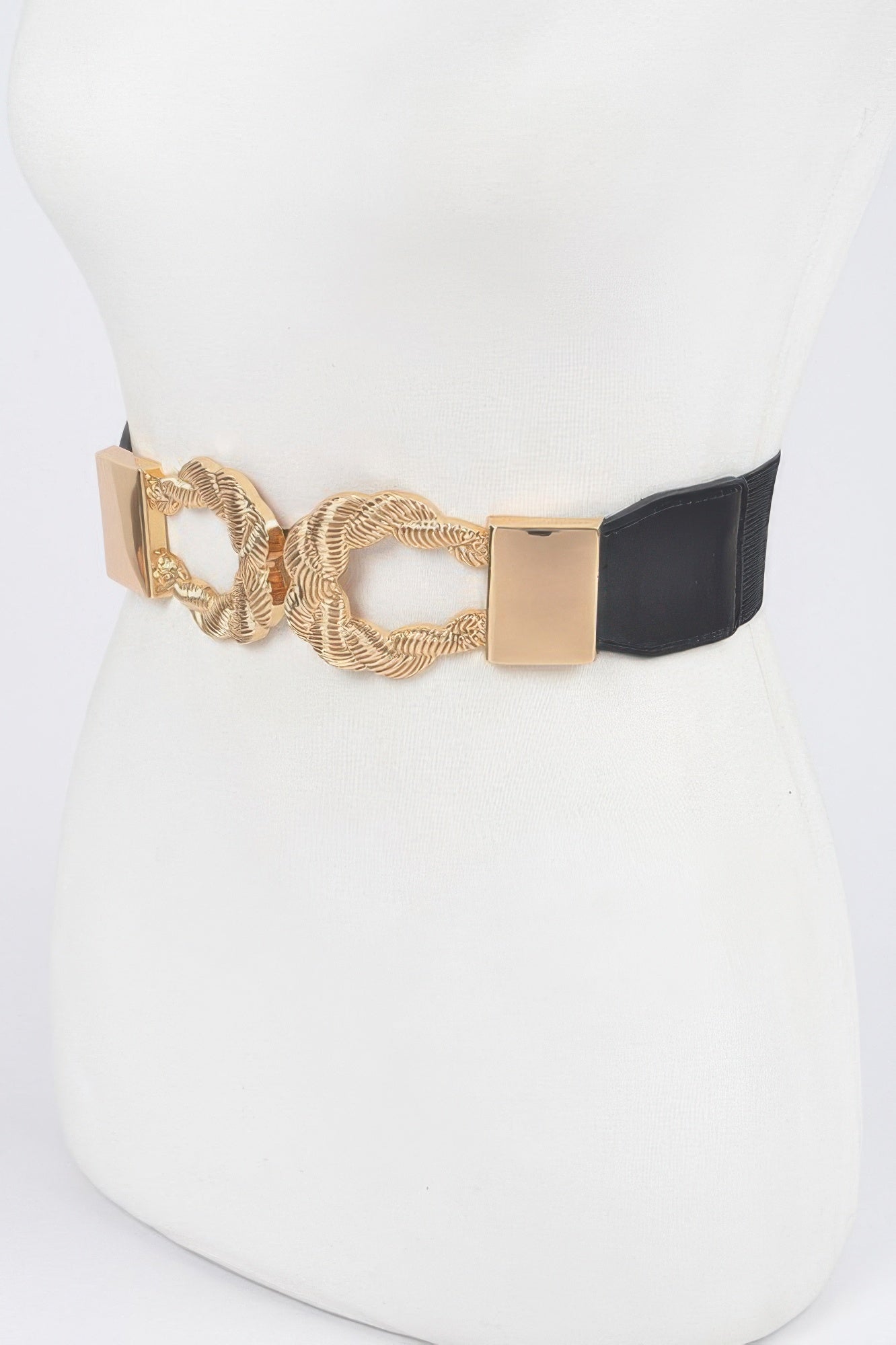 WOMEN'S BELT NOLITA Twist Link Elastic New Collection BYMANYC ® New York