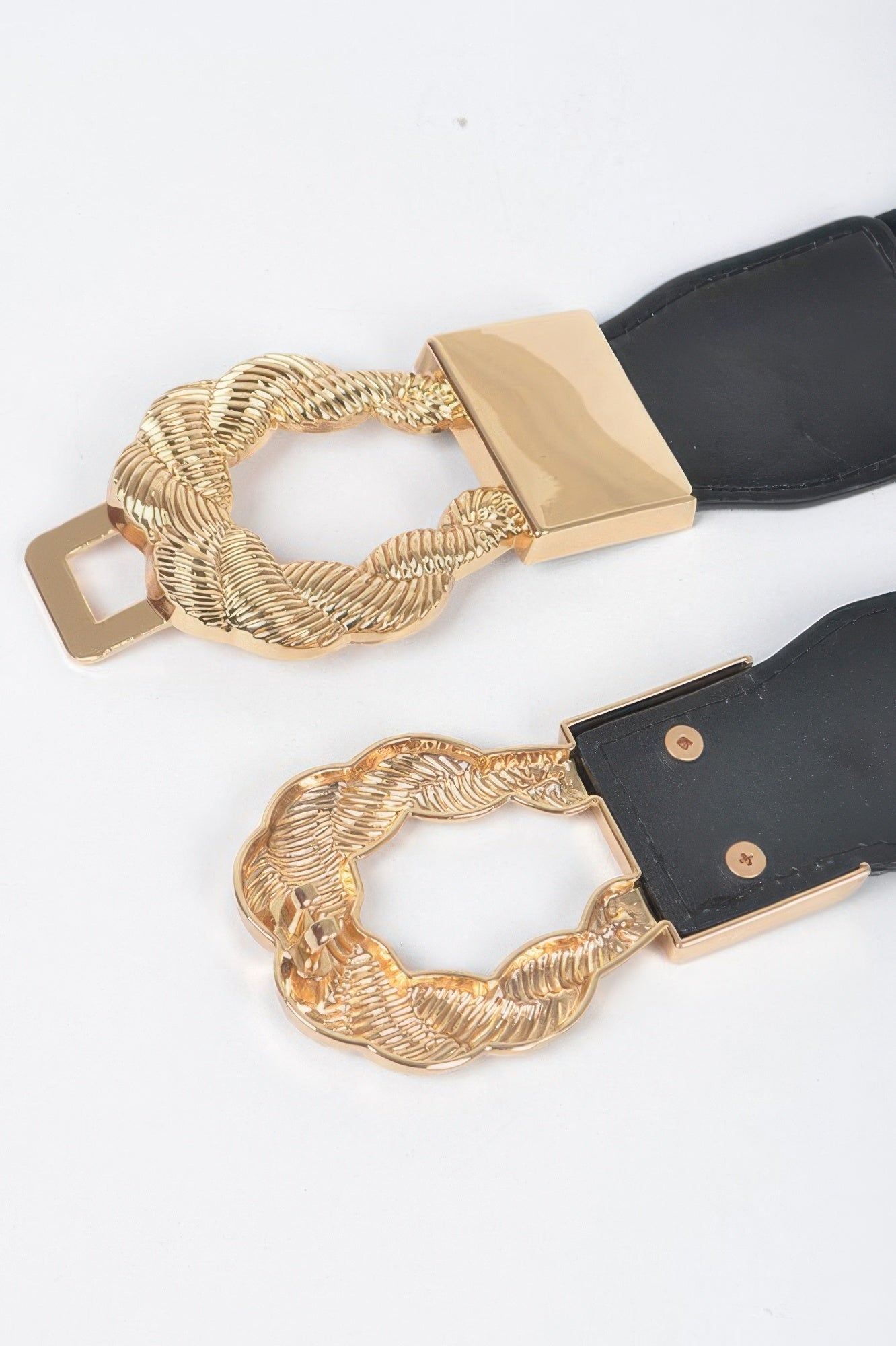 WOMEN'S BELT NOLITA Twist Link Elastic New Collection BYMANYC ® New York