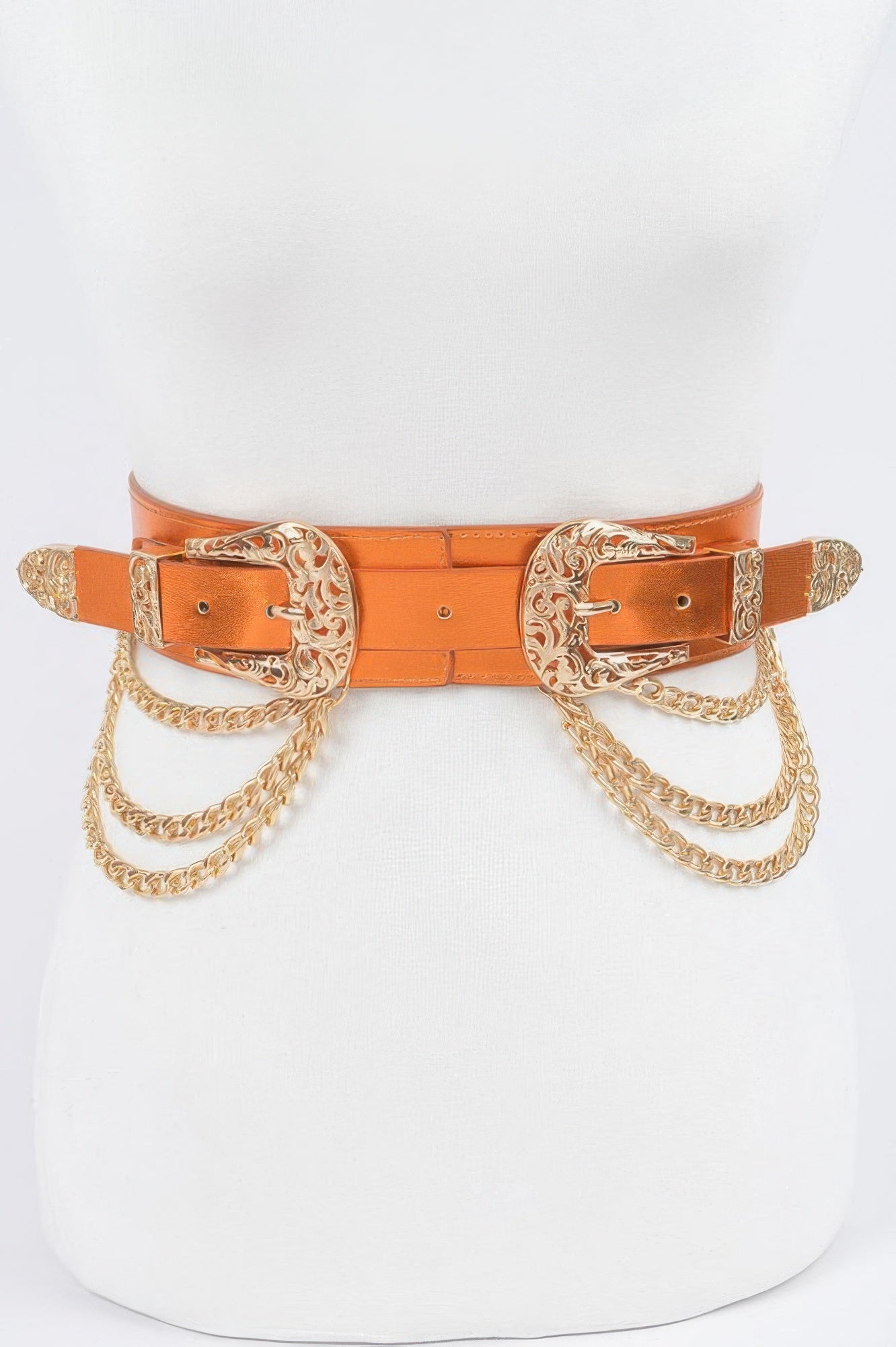 WOMEN'S BELT • SOHO Fashion Chic Two Buckle BYMANYC ® New York