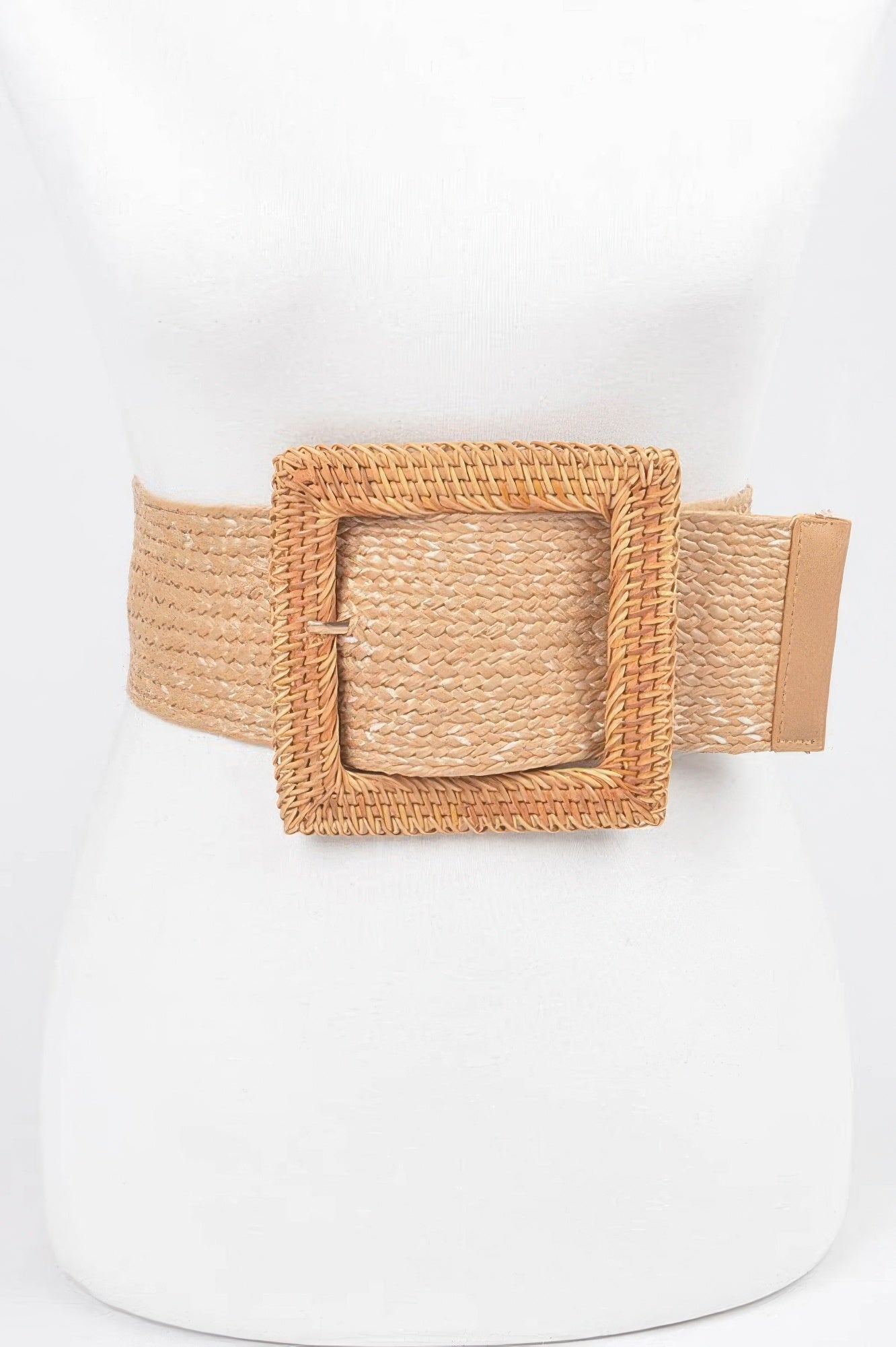 WOMEN'S BELT TRIBECA Bamboo Buckle Stretch BYMANYC ® New York