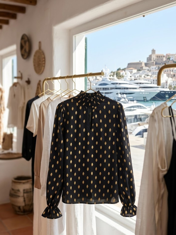 WOMEN'S BLOUSE CHARLESTON - Boutique Fashion Top - BYMANYC ® New York