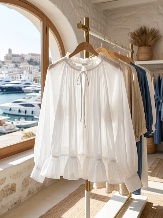 WOMEN'S BLOUSE MADISON - Boutique Fashion Top - BYMANYC ® New York