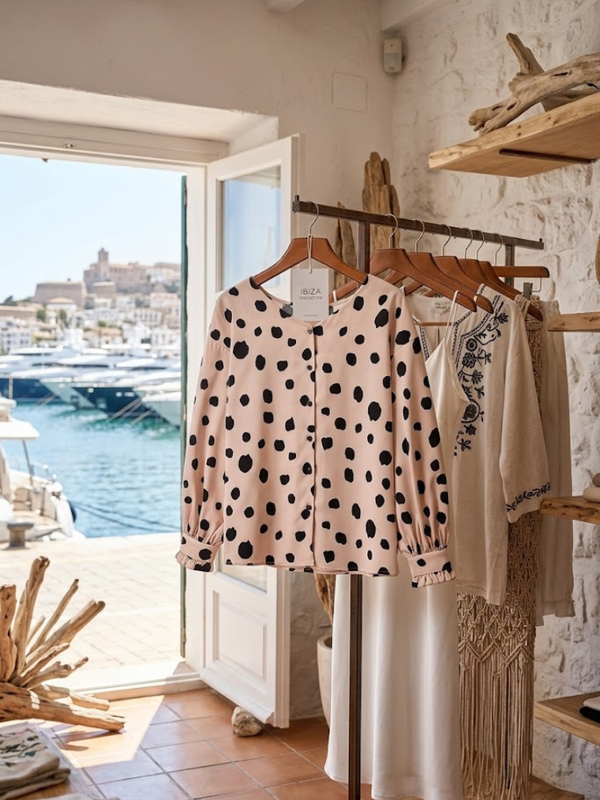 WOMEN'S BLOUSE MALIBU - Boutique Fashion Top - BYMANYC ® New York