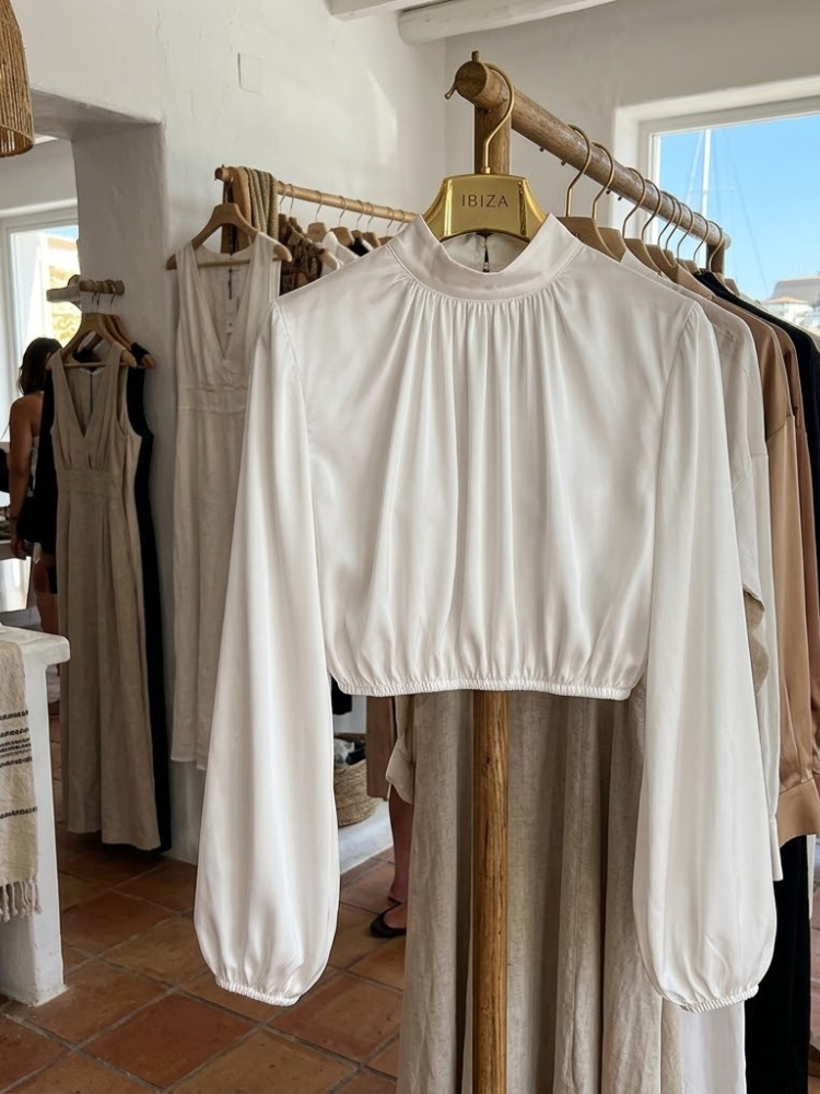 WOMEN'S BLOUSE PROVIDENCE - Boutique Fashion Top - BYMANYC ® New York