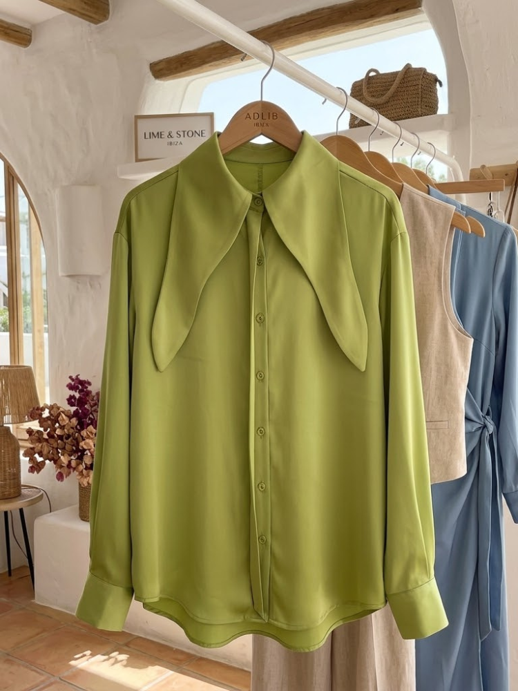 WOMEN'S BLOUSE ROOSEVELT New Collection IBIZA Summer – BYMANYC ® New York