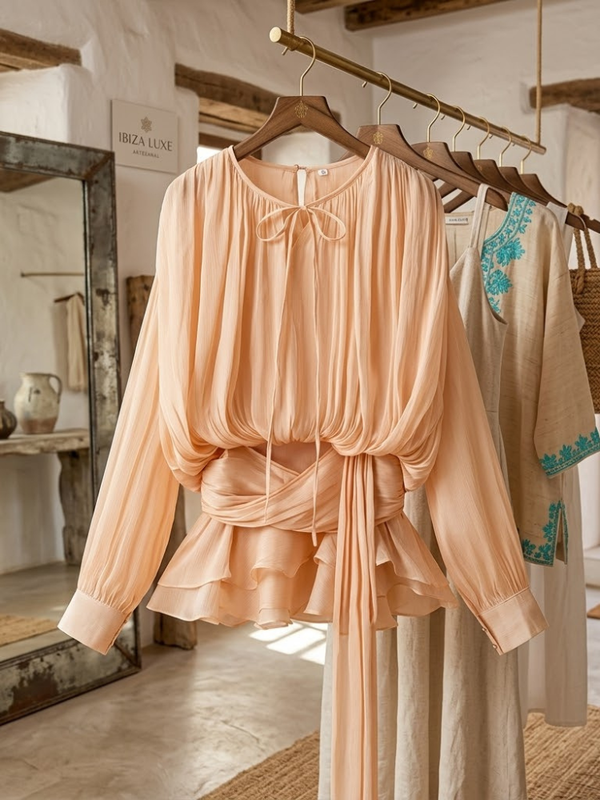 WOMEN'S BLOUSE SALADA Ibiza Collection BYMANYC ® New York