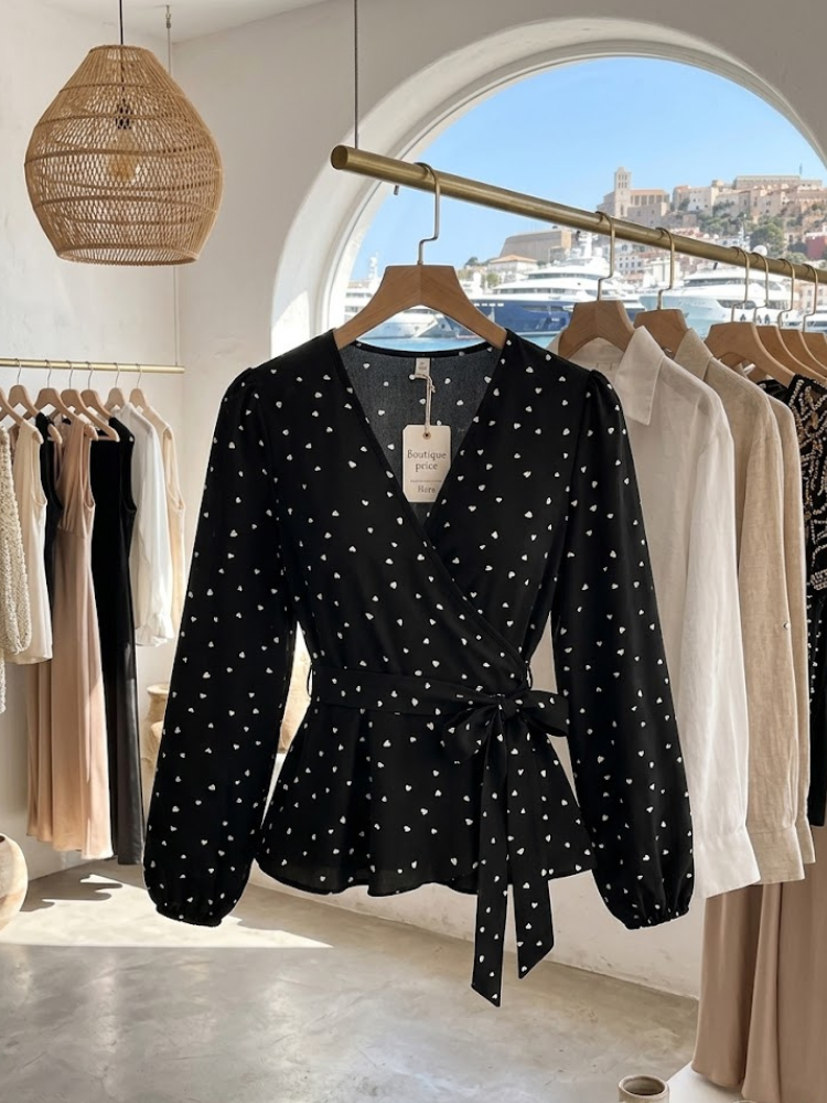 WOMEN'S BLOUSE VAIL - Boutique Fashion Top - BYMANYC ® New York
