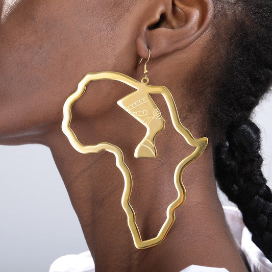 WOMEN'S EARRINGS Gold Color HARLEM - BYMANYC ® New York