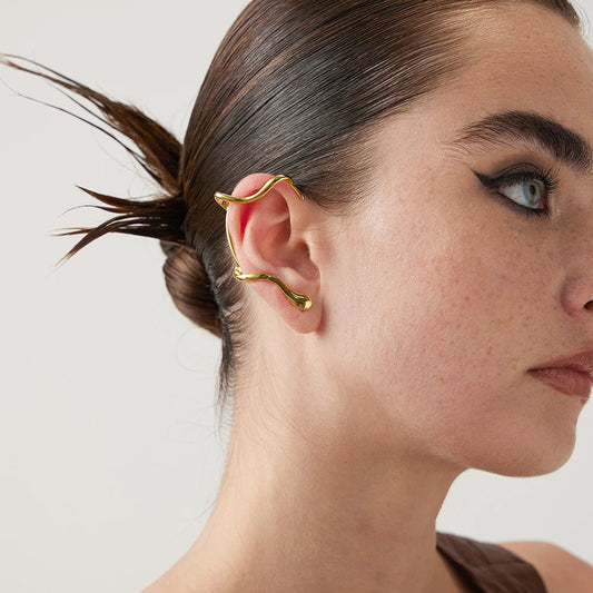 WOMEN'S EARRINGS Gold Color TRIBECA - BYMANYC ® New York