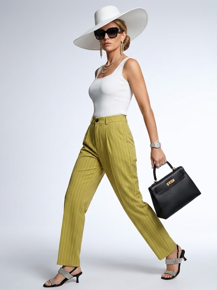 WOMEN'S PANTS GRAMERCY New Collection CHIC - BYMANYC ® New York