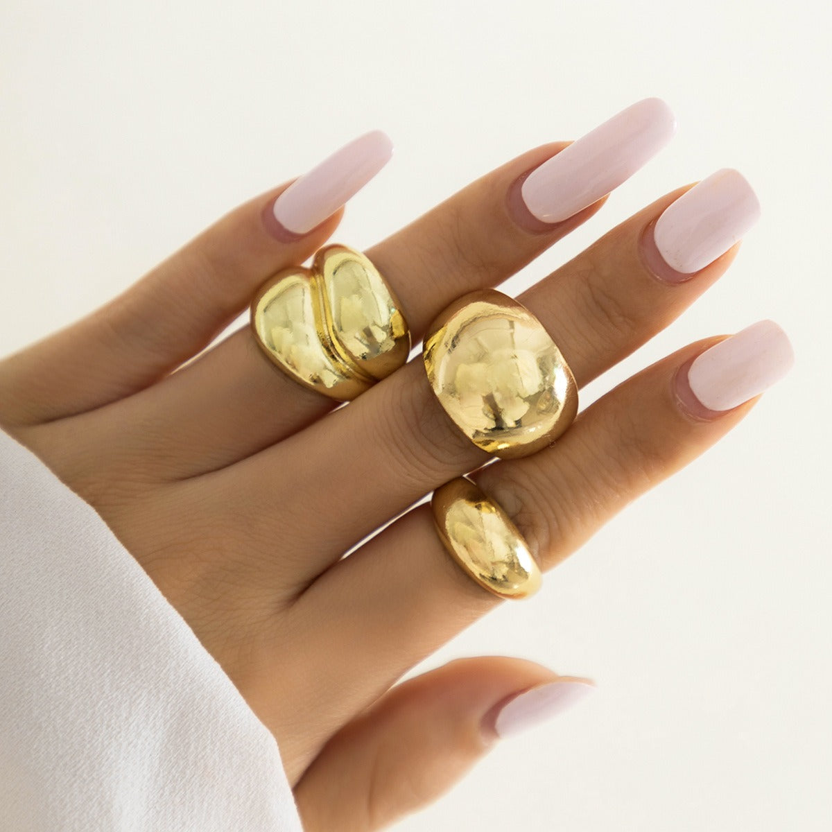 WOMEN'S RING • new collection NOLITA Gold Set BYMANYC ® New York