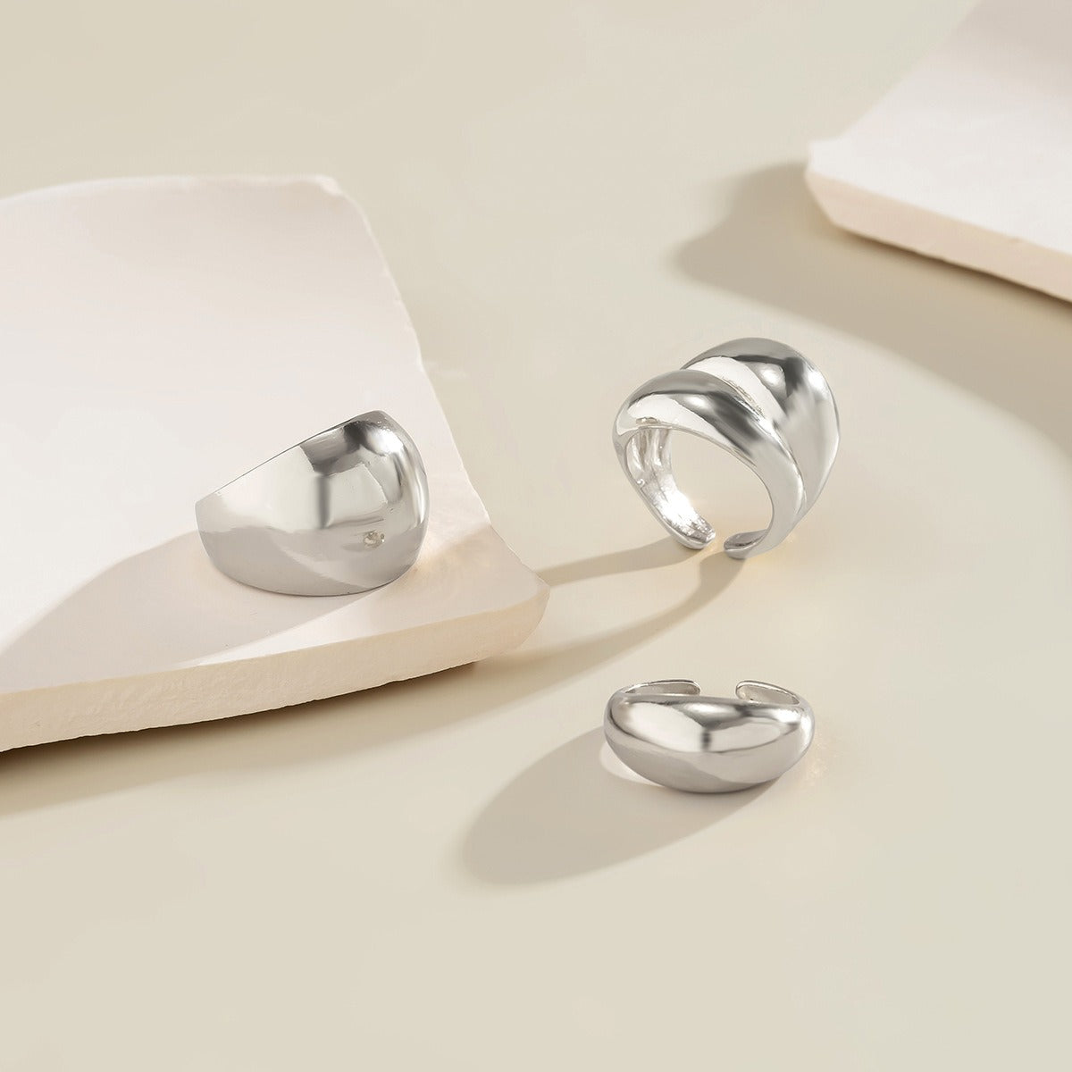 WOMEN'S RING • new collection NOLITA Gold Set BYMANYC ® New York