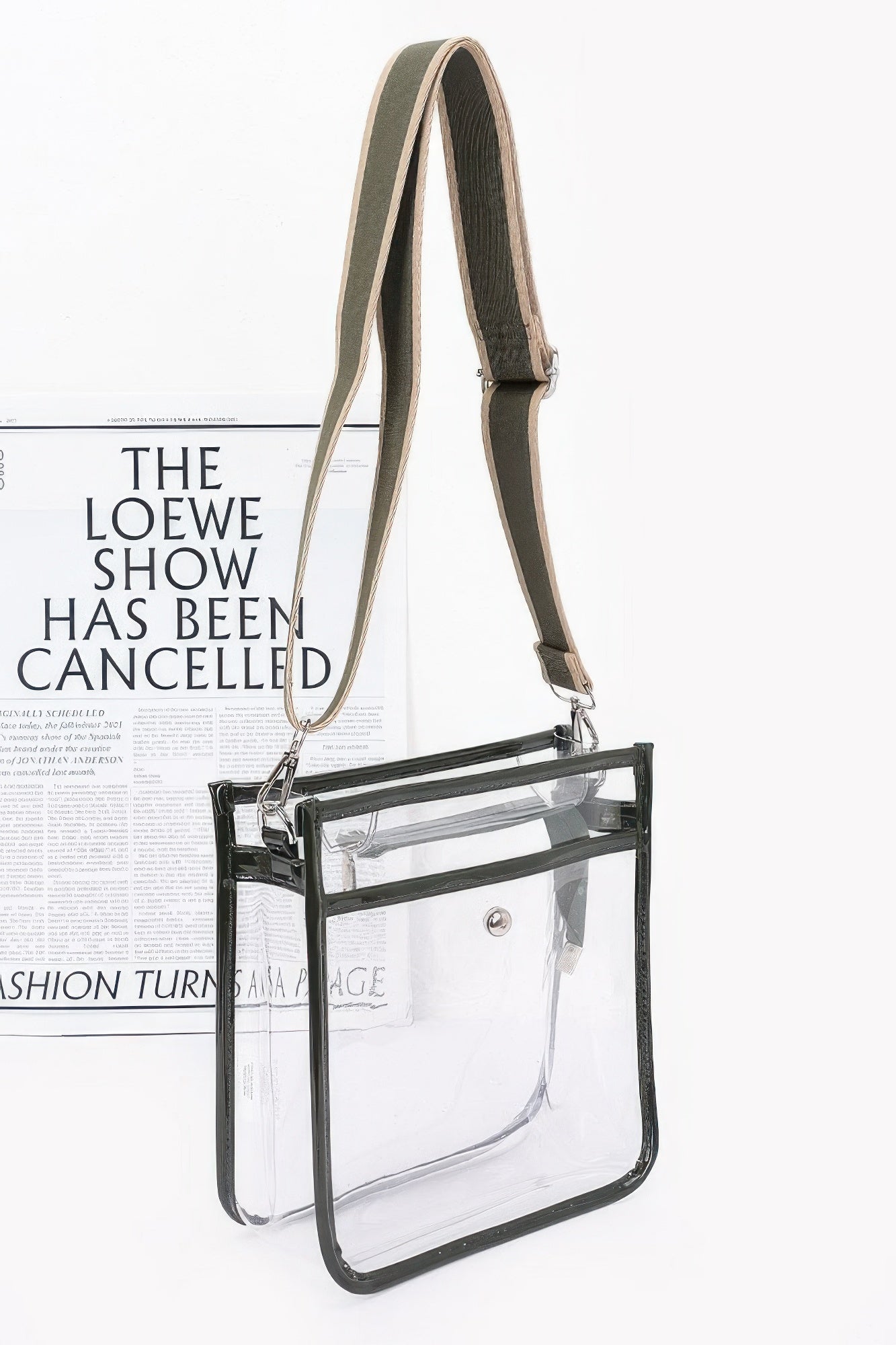WOMEN'S TRANSPARENT BAG TRIBECA New Collection WALL STREET BYMANYC ® New York