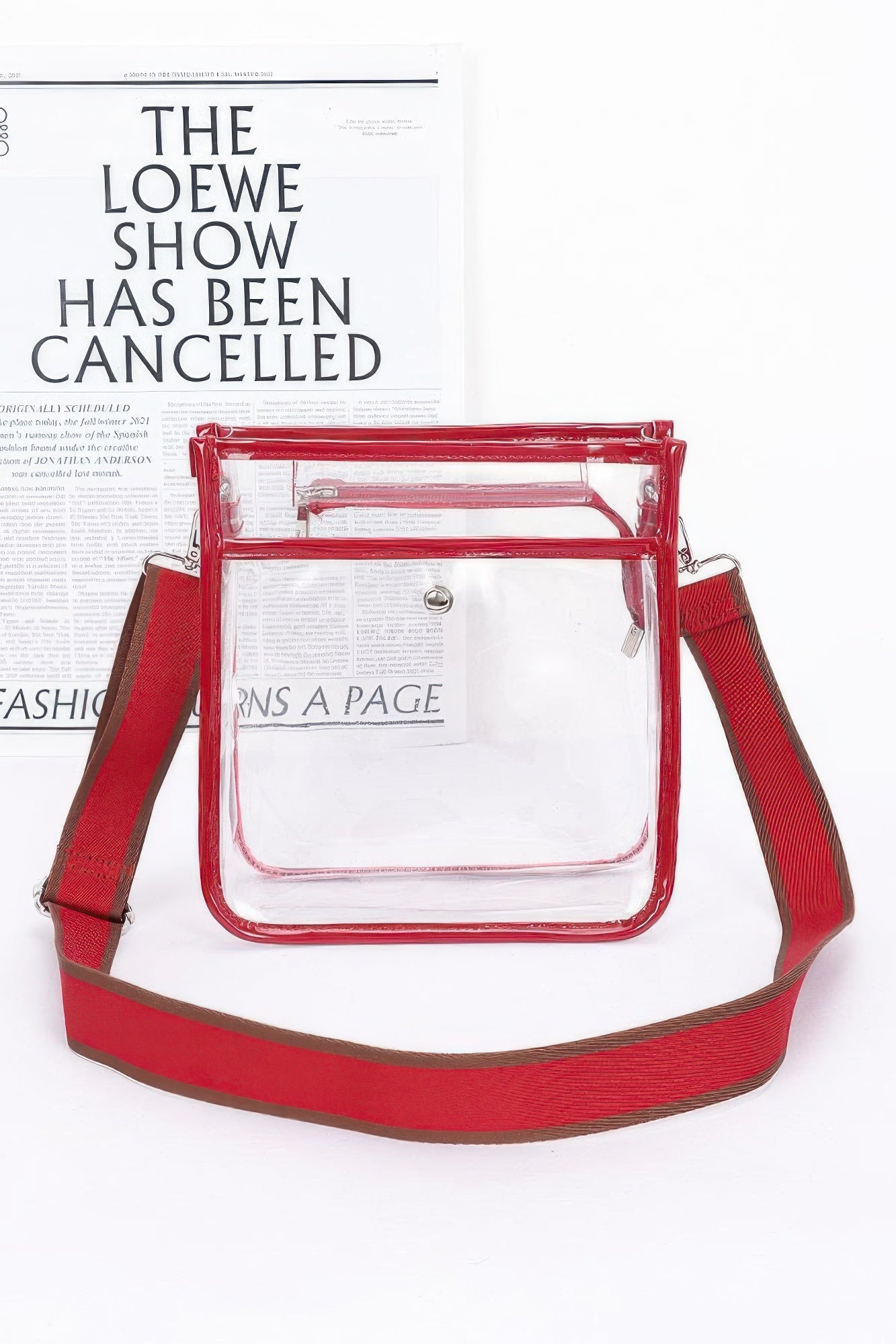 WOMEN'S TRANSPARENT BAG TRIBECA New Collection WALL STREET BYMANYC ® New York