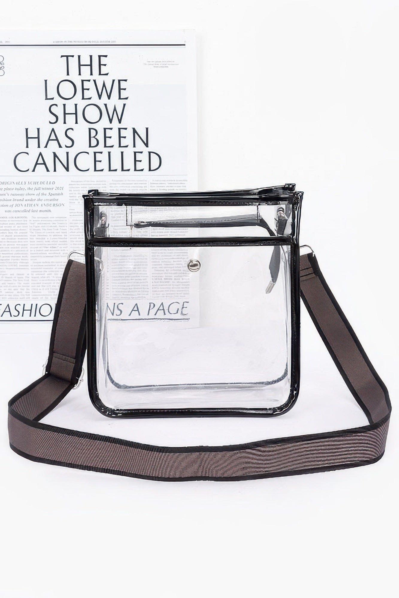 WOMEN'S TRANSPARENT BAG TRIBECA New Collection WALL STREET BYMANYC ® New York