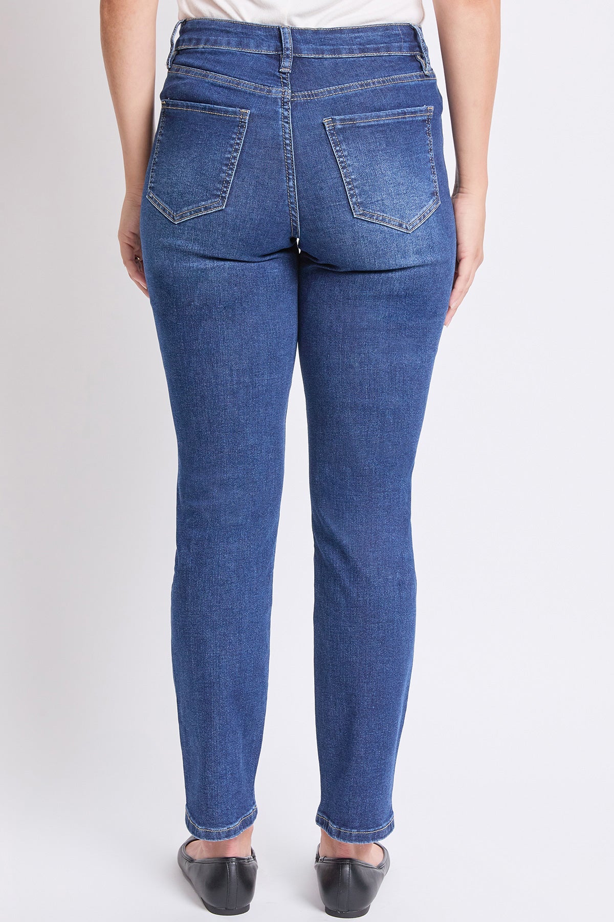 Women's High Rise Basic 5 Pocket Straight  Jeans