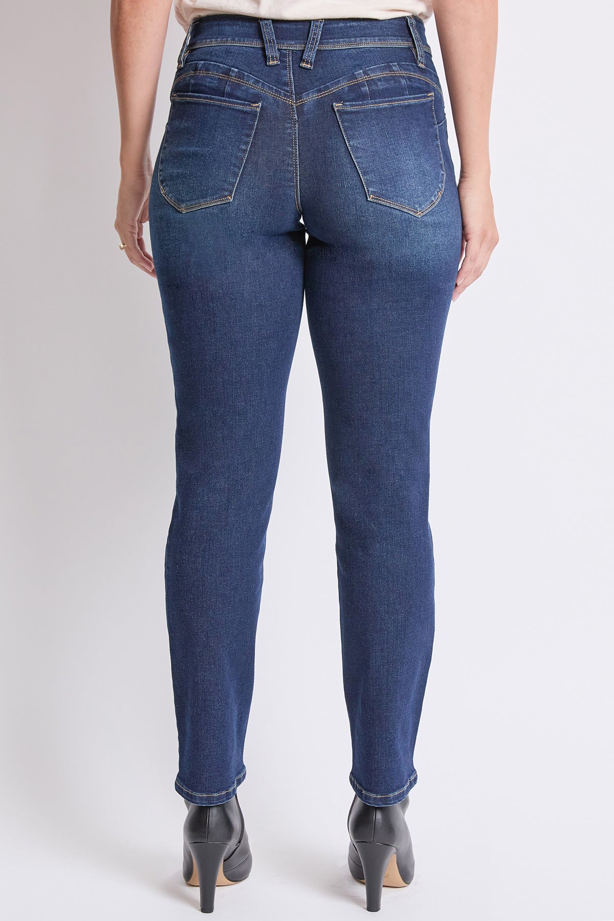 Women's High Rise Curve Confidence WannaBettaButt Straight  Jeans