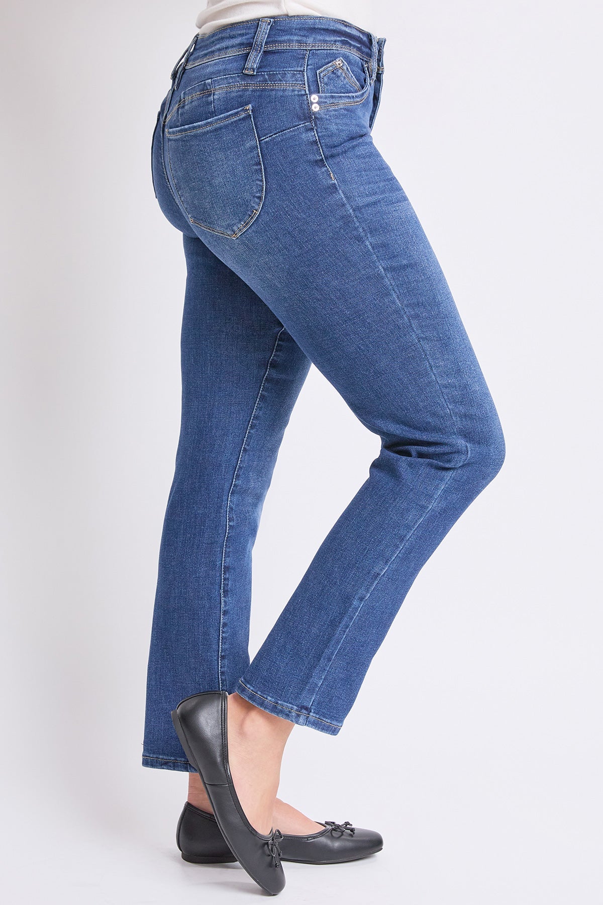 Women's High Rise Curve Confidence WannaBettaButt Straight  Jeans