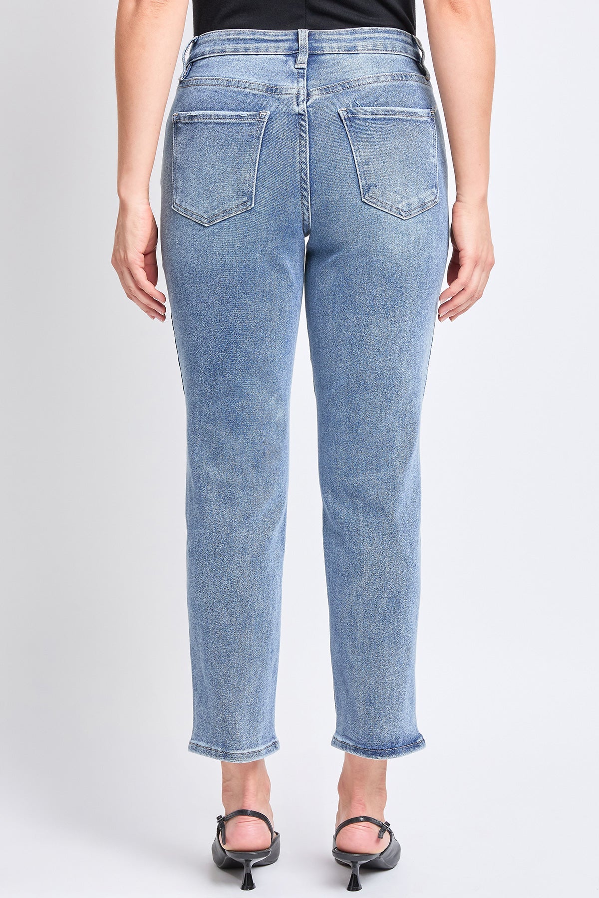 Women's High Rise Vintage Slim Straight  Jeans