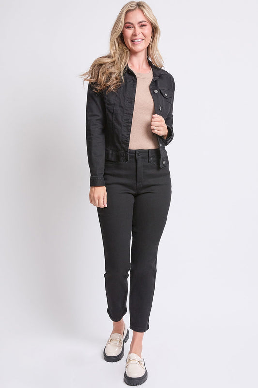 Women's High Rise Vintage Slim Straight  Jeans