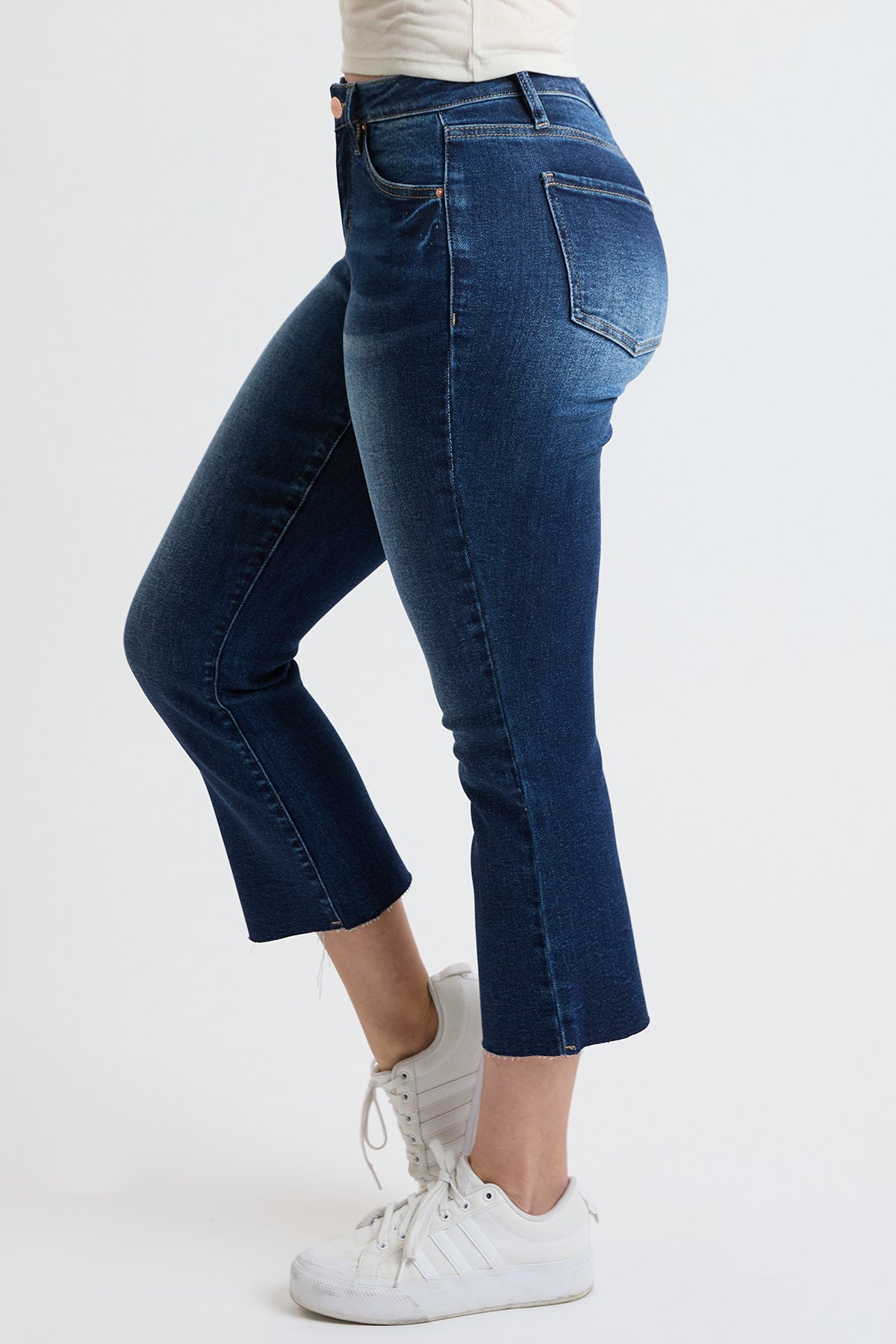 Women's Premium Stretch Cropped Kick Flare