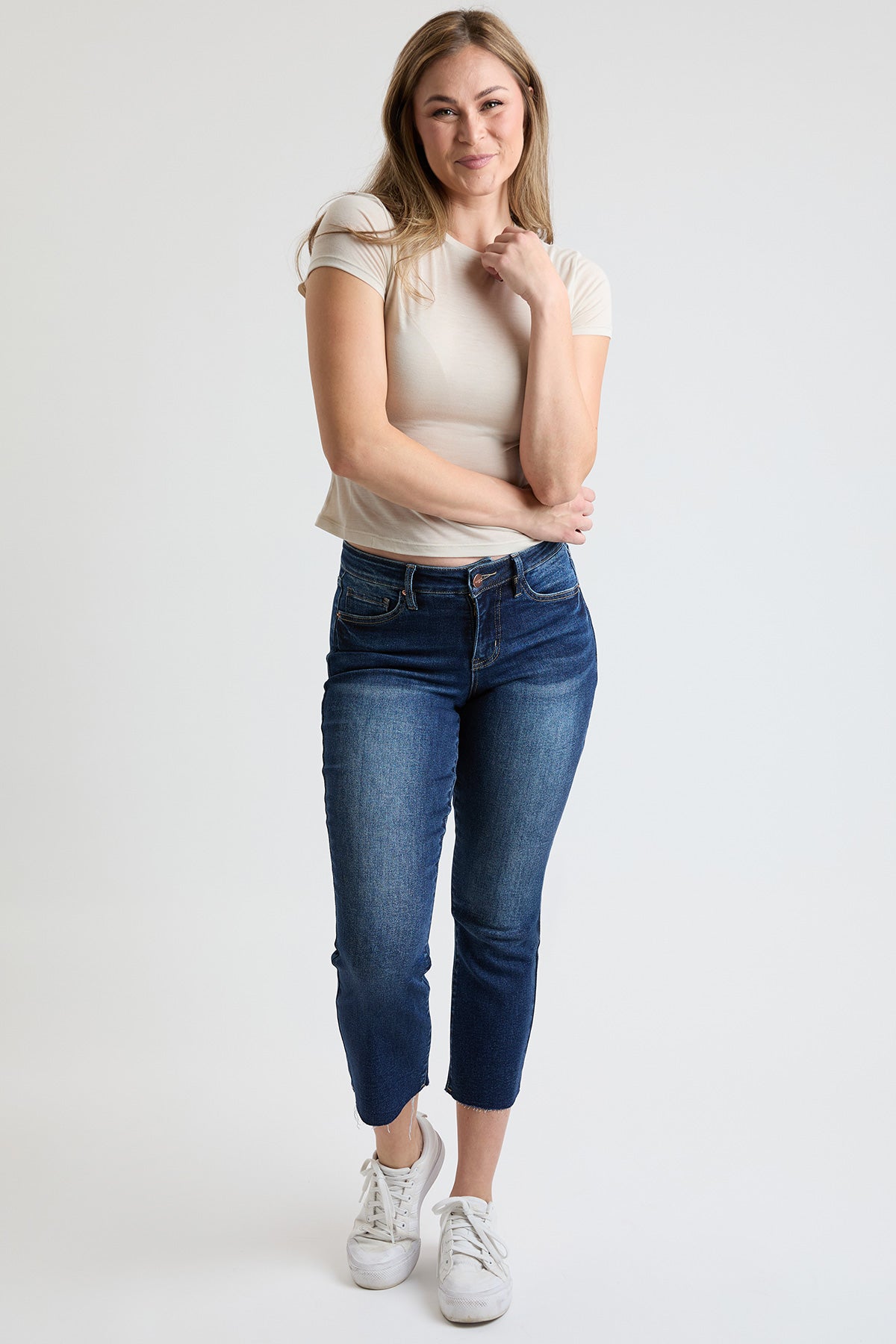 Women's Premium Stretch Cropped Kick Flare