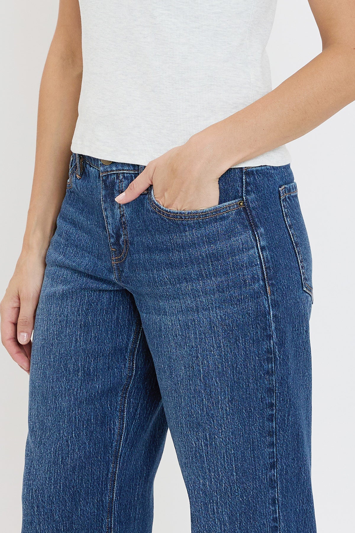 Women's Bella High Rise Wide Leg Jeans