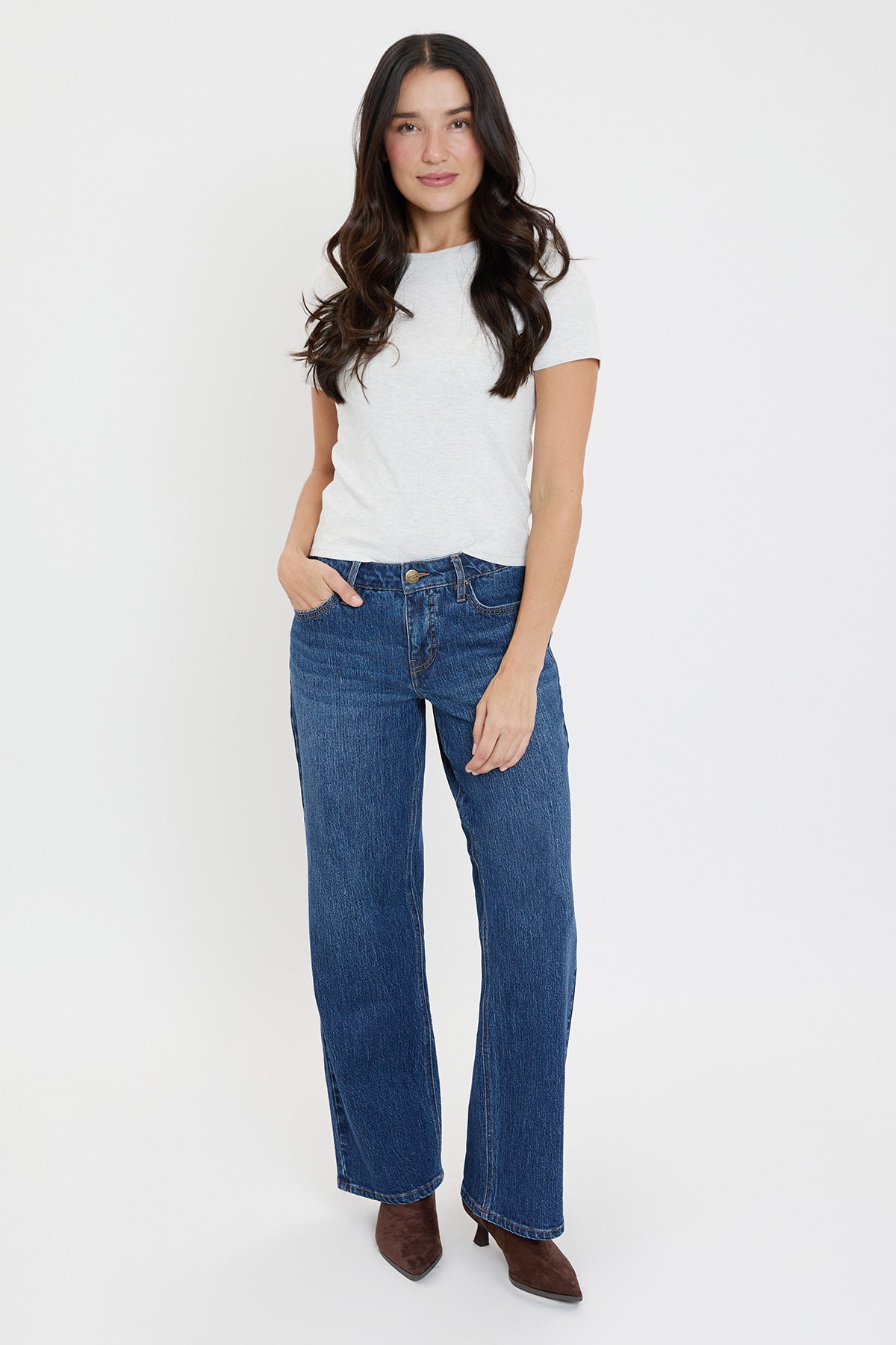 Women's Bella High Rise Wide Leg Jeans