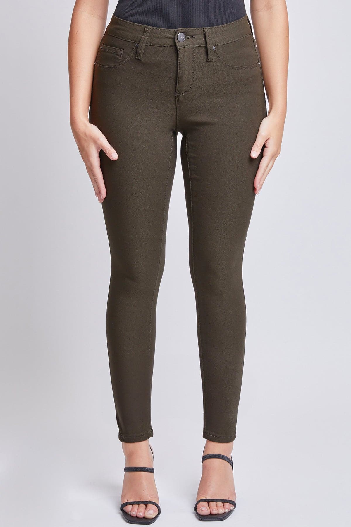 Women's Hyperstretch Skinny Pants, Dark Olive