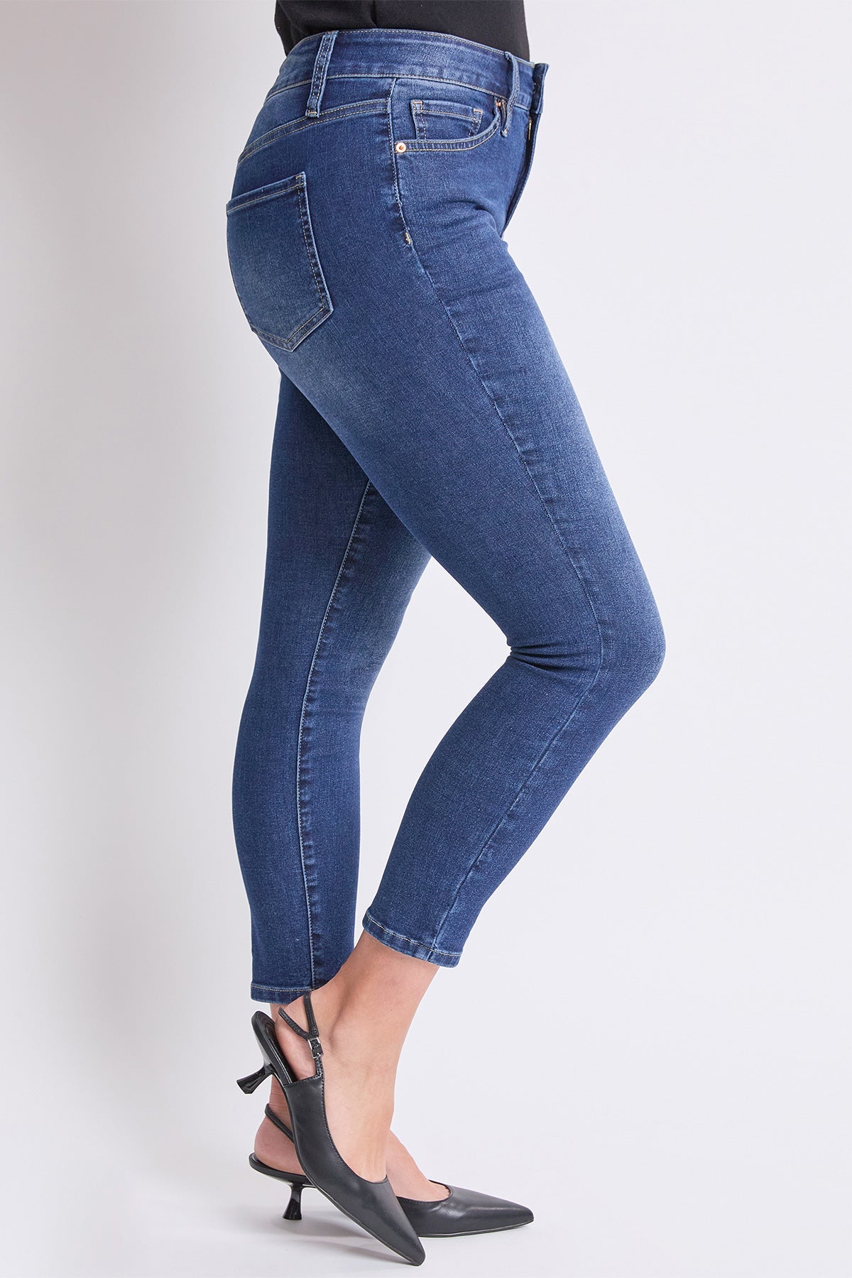 Women's High Rise Basic 5 Pocket Skinny Jeans