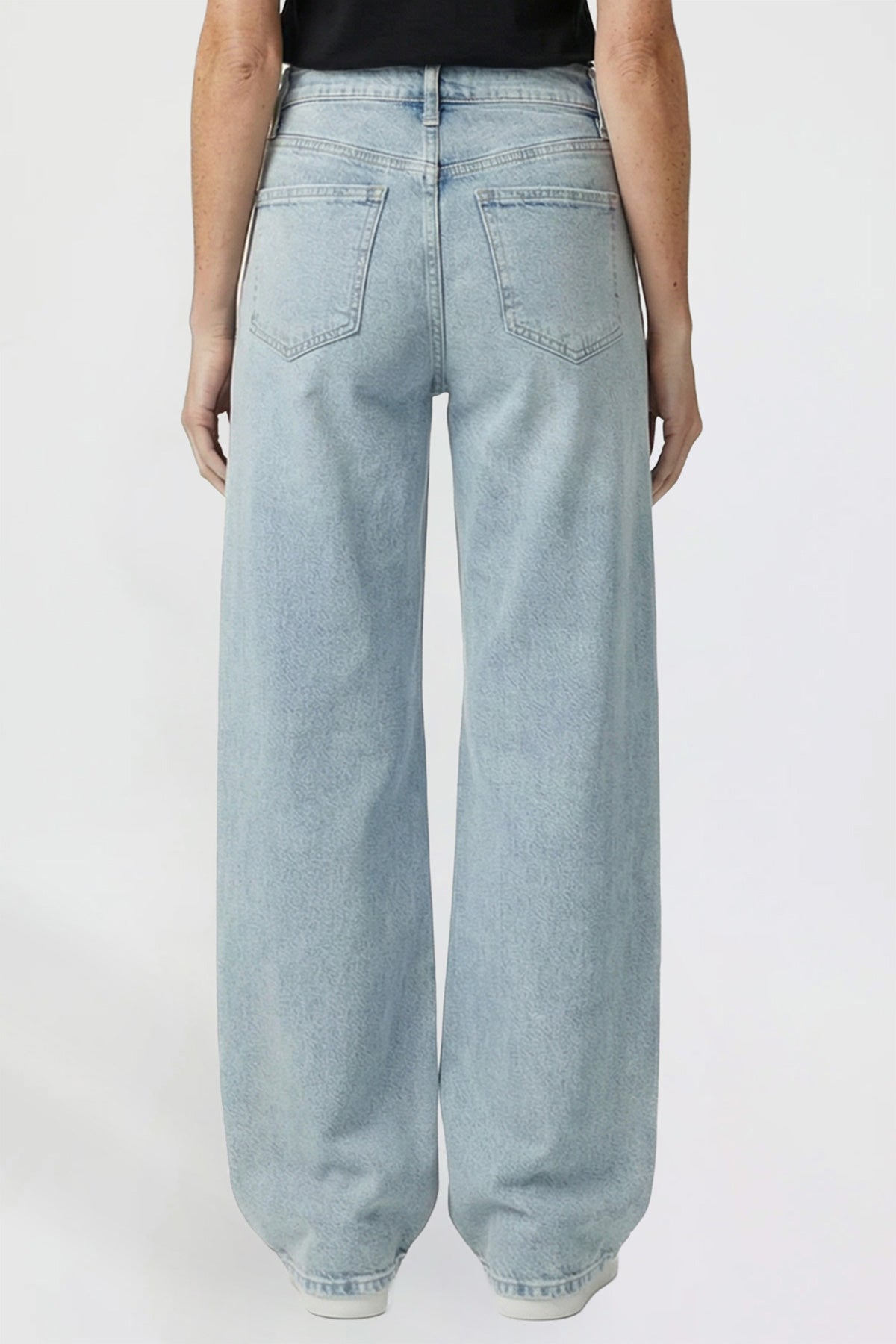 Women's Kayla High Rise Premium Stretch Wide Leg Jeans