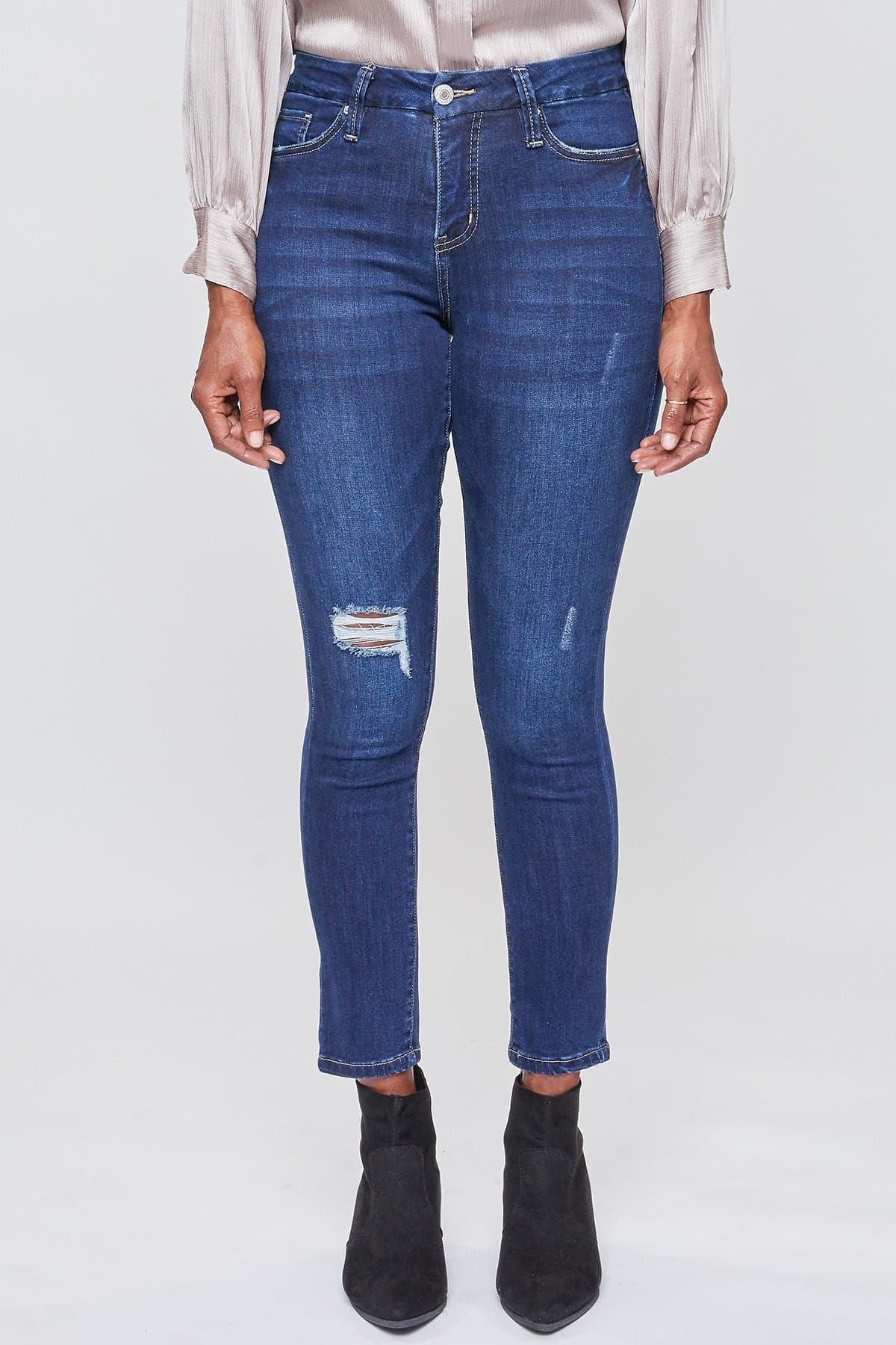 Women's Curvy Ultra Skinny High Rise Jeans