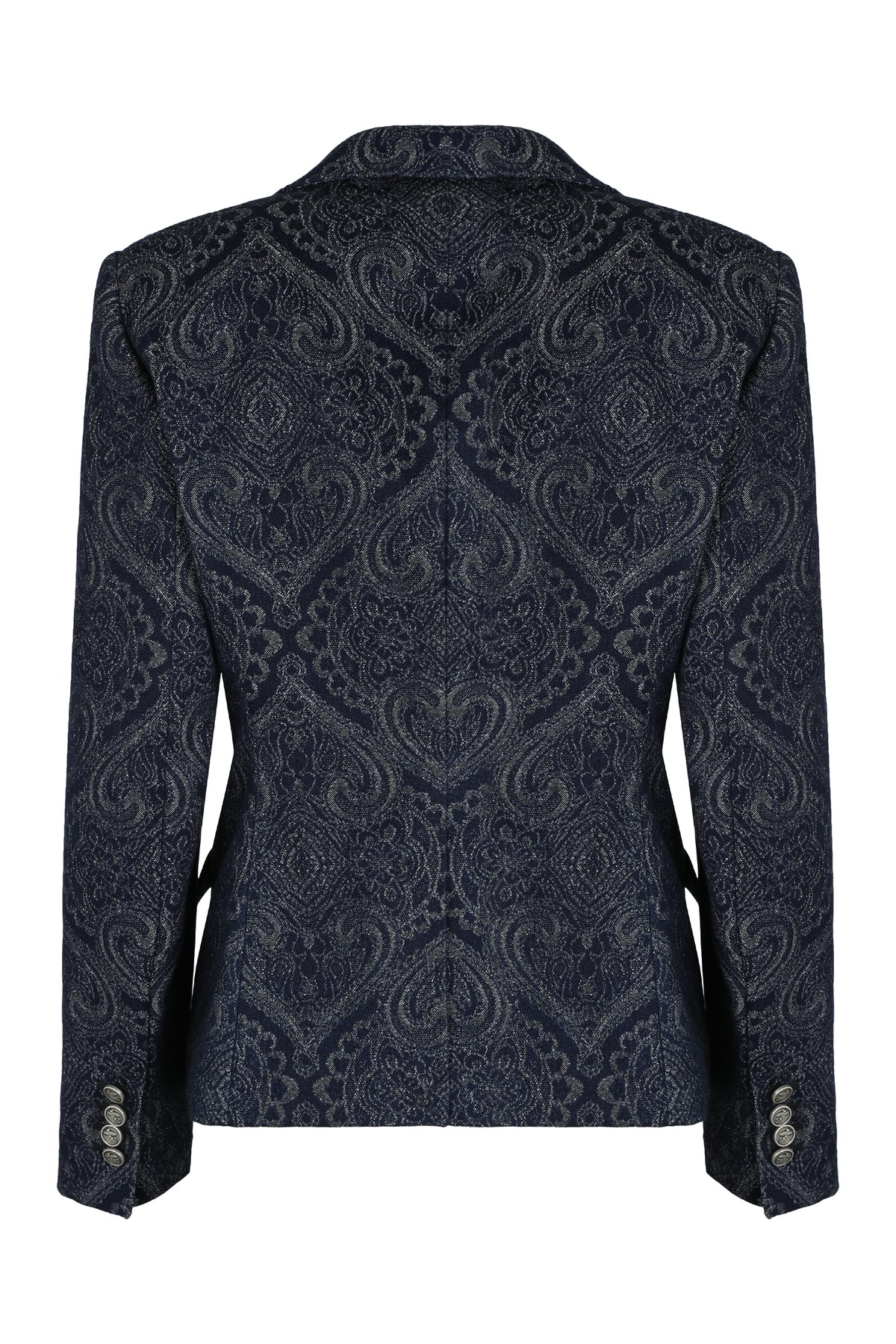 Denim Jacquard Jacket