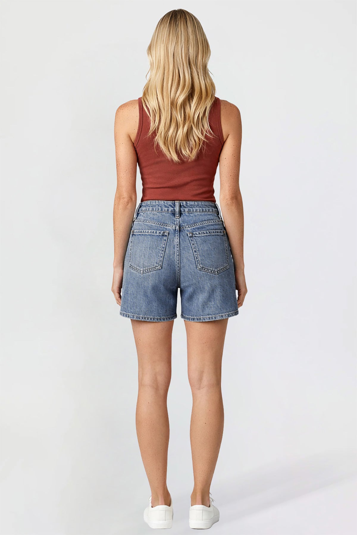 Women's Relaxed Tie Front Shorts