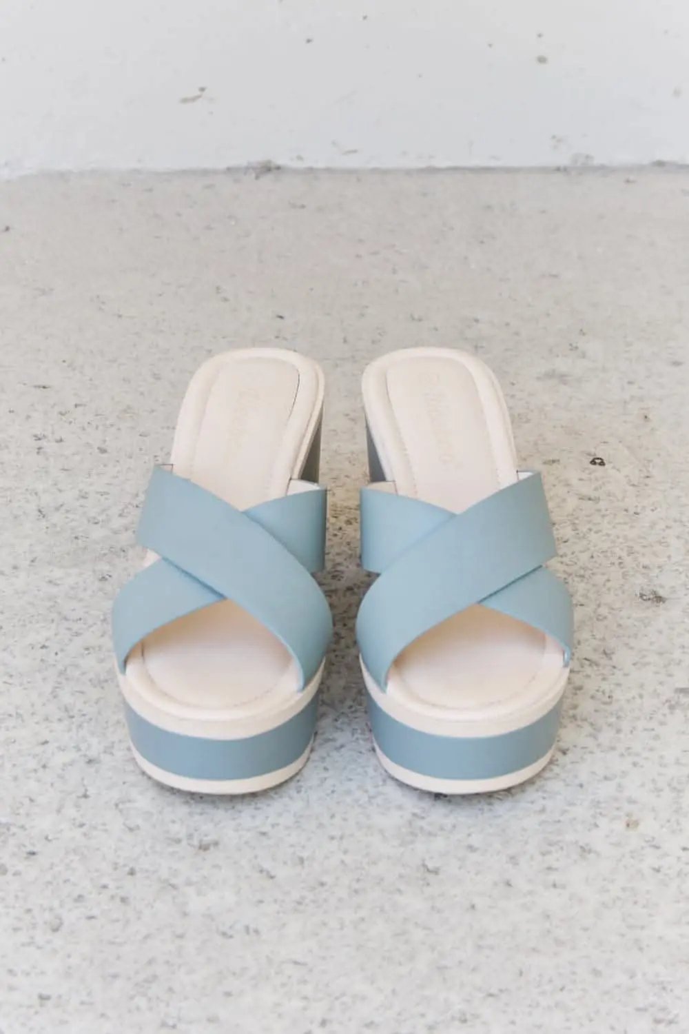 Trendsi Blue Platform Sandals Women's Summer Shoes - Comfy & Stylish