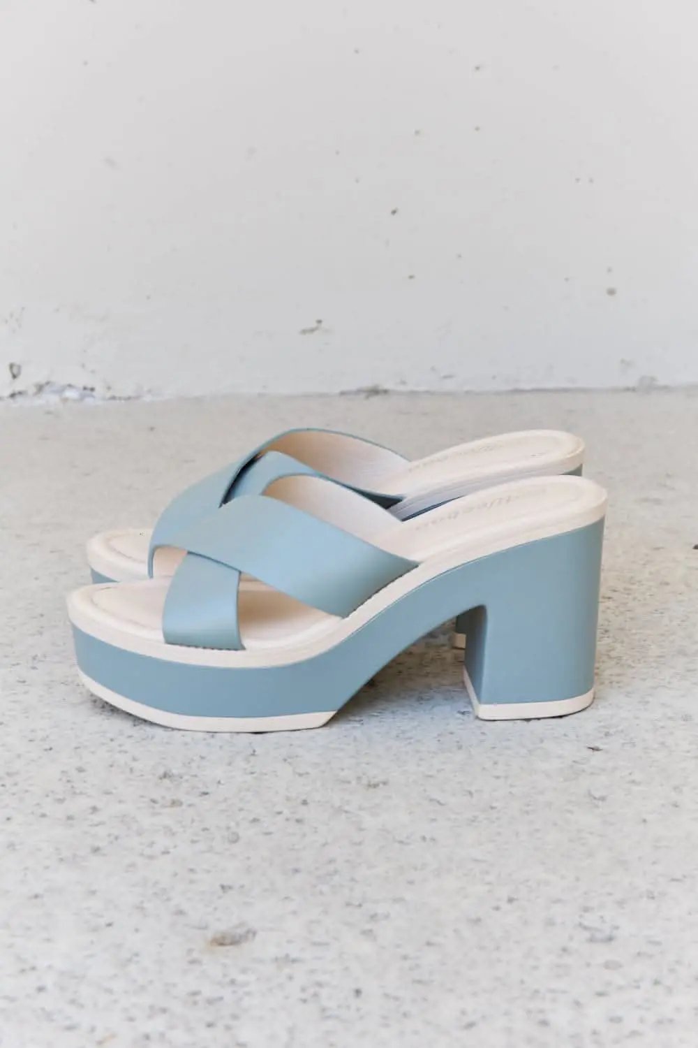 Trendsi Blue Platform Sandals Women's Summer Shoes - Comfy & Stylish