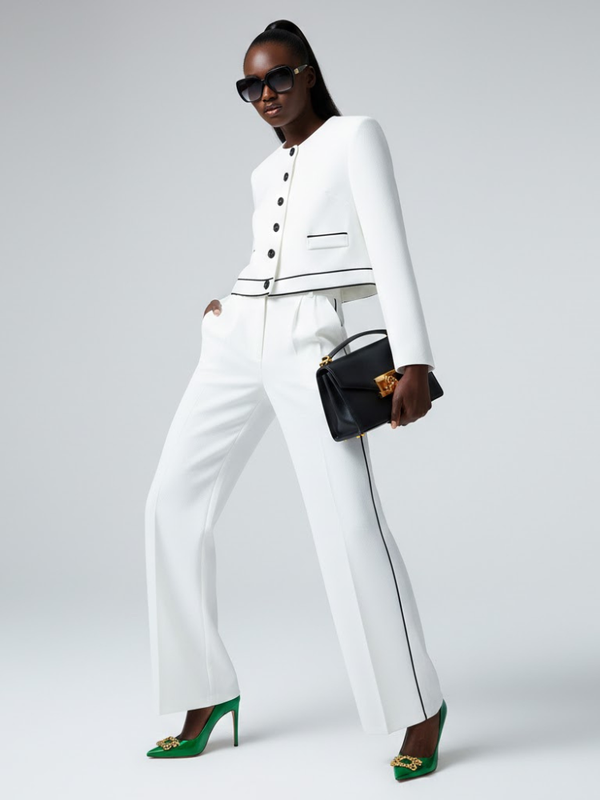 White MADISON Suit Jacket & Pants Prêt-à-Porter BYMANYC ® New York