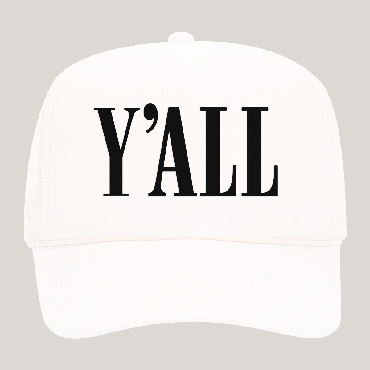 Y'all Western Foam Snapback