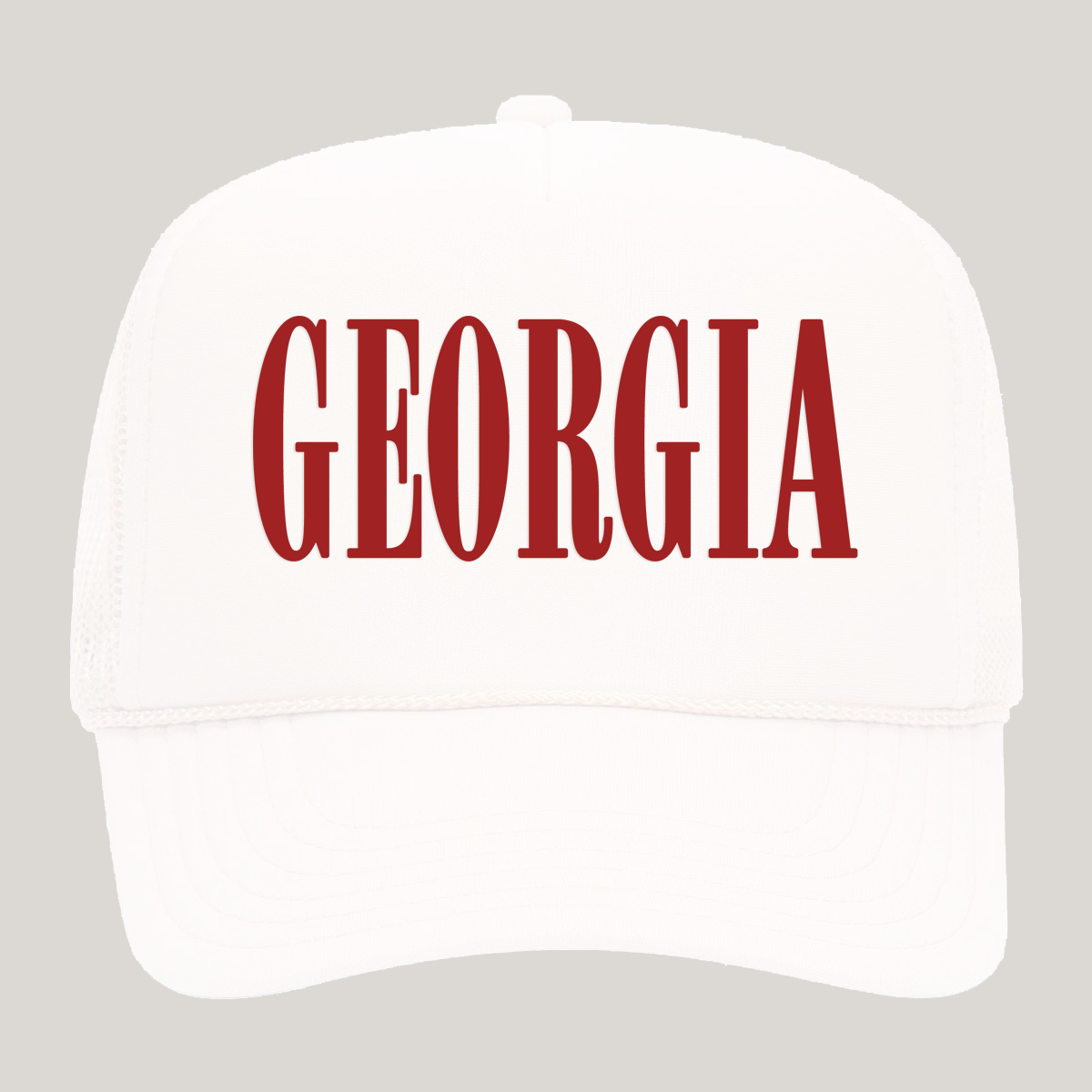 Georgia Western Foam Snapback