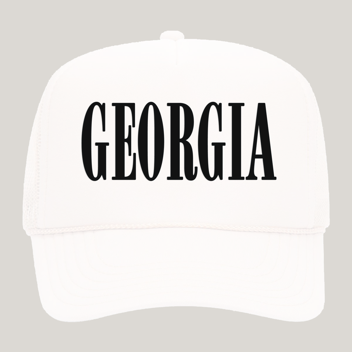 Georgia Western Foam Snapback