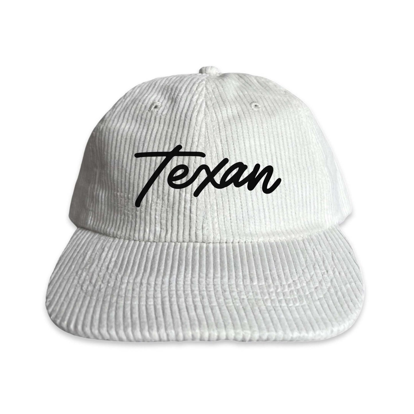 Texan Cursive Corduroy Cap