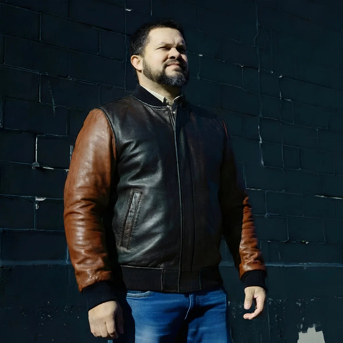 Willie Men's Motorcycle Leather Jacket