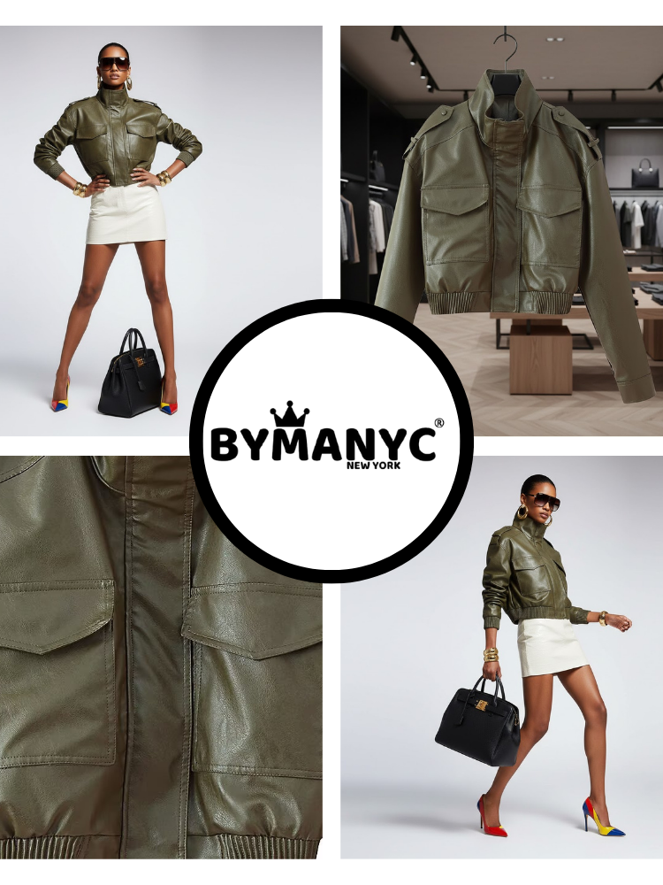 Women's Eco Jacket COLUMBUS NYFW New Collection BYMANYC ® New York