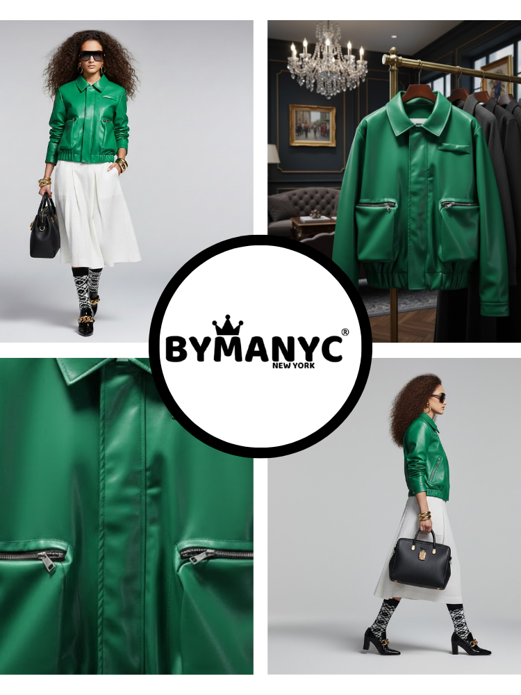 Women's Eco Jacket LITTLE INDIA NY CITY Collection BYMANYC ® New York