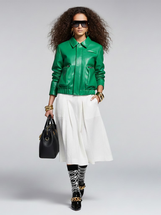Women's Eco Jacket LITTLE INDIA NY CITY Collection BYMANYC ® New York