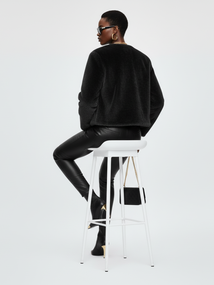 Women's Faux Fur Jacket MEATPACKING DISTRICT ECO FASHION BYMANYC ® New York