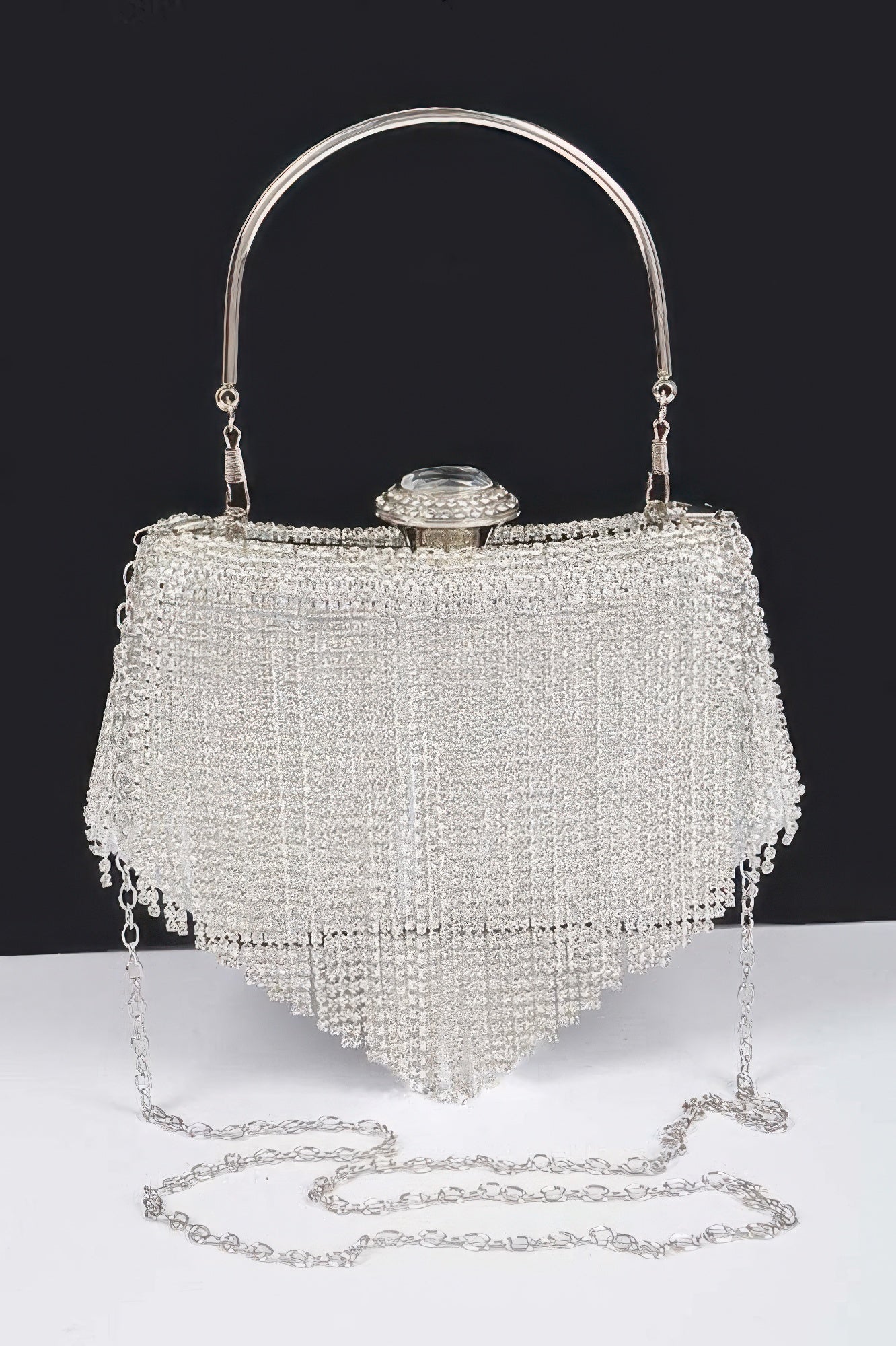 Women's Handbag Fringe Clutch - CHELSEA - BYMANYC ® New York