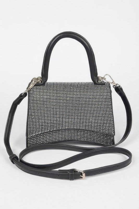 Women's Handbag Rhinestone Top Handle Bag - GRAMERCY - BYMANYC ® New York